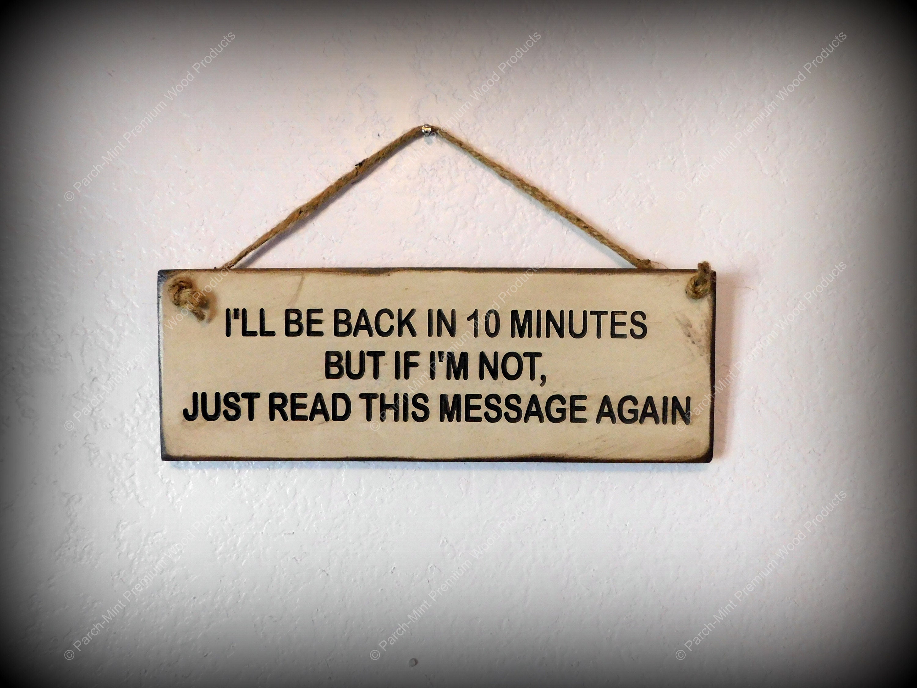 Back in 5 Minutes - Etsy Back in 5 Minutes - Etsy