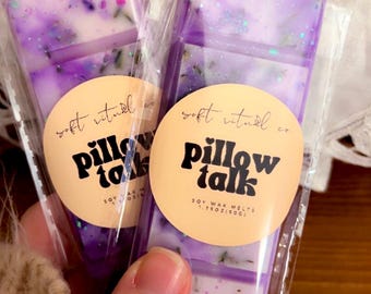 Pillow Talk Wax Melts | Lavender Vanilla Wax Melt