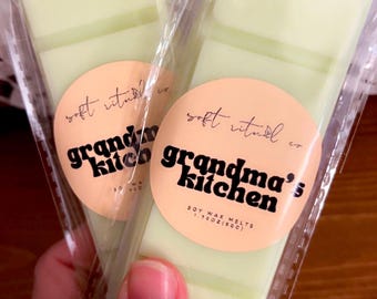 Grandma’s Kitchen Wax Melt | Warm Vanilla Sugar, Baked Goods, Cozy Home Scent