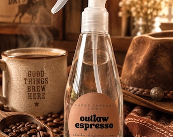 Outlaw Espresso room spray | espresso scented linen spray | coffee fragrance scent