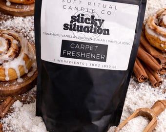 Sticky Situation carpet freshener | toxic free carpet powder