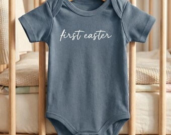 First Easter Baby Bodysuit: Bunny Rabbit Outfit, Newborn Gift