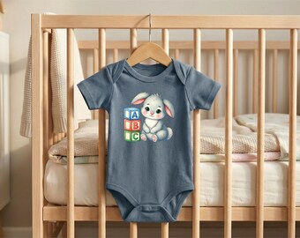 Animal Lover Newborn Outfit: Boho Wild Animal Baby Bodysuit