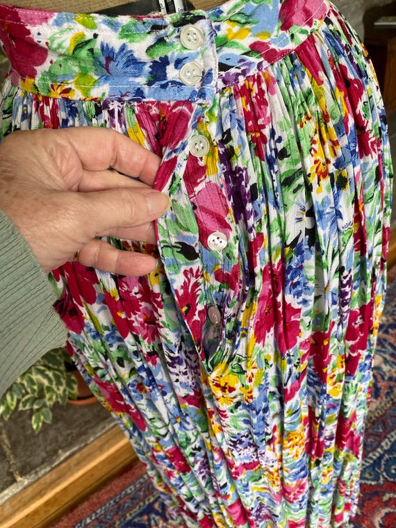 Vintage 1980s Skirt and Blouse Set by Dorothy Perkins - Gem