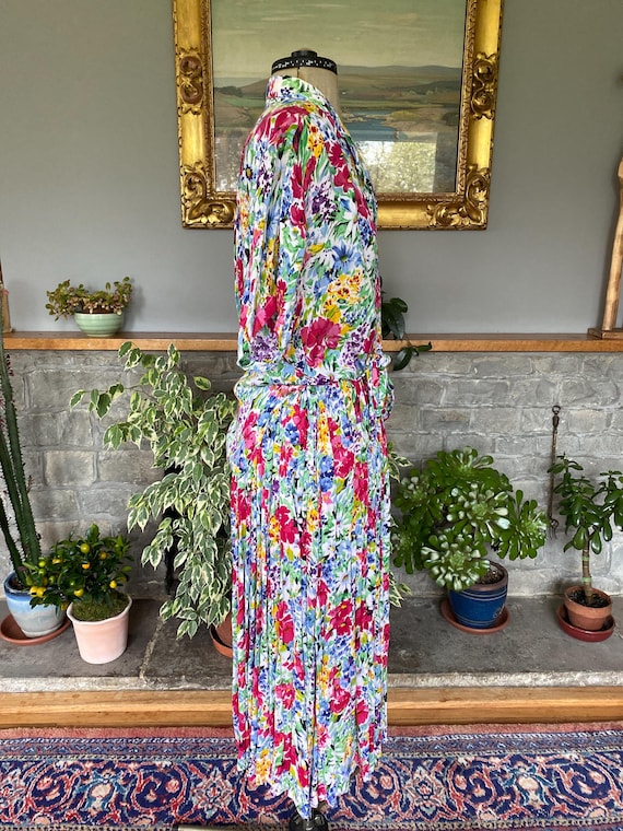 Vintage 1980s Skirt and Blouse Set by Dorothy Perkins - Gem