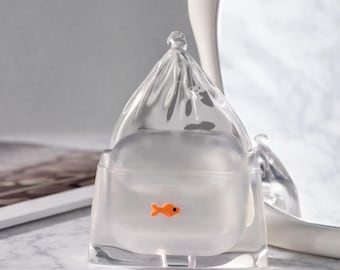 Goldfish AirPods Case, Cute Fish Bag AirPods Cover, Funny Aquarium AirPods Case, Kawaii AirPods Case, Unique AirPods Pro Case, Cute Gift