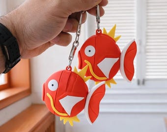 Magikarp AirPods Case, Pokemon Fish AirPods Cover, Cute Anime AirPods Pro Case, Funny Koi Fish Earbuds Case, Pokemon Gift