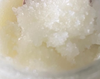Face Salt Scrub with beef tallow | Soothing Exfoliating | Unscented or Signature Scents