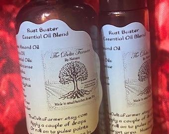 Rust Buster essential oil blend 30 ML dropper l 10 ML roller
