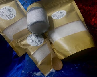 Handcrafted Bath Salts – Epsom, Himalayan Salt, Essential Oils, Baking Soda