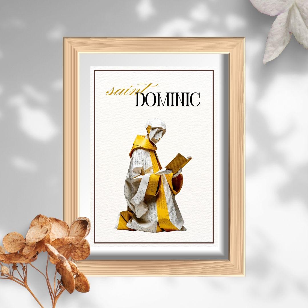 Saint Carlo Acutis, St John Bosco & St Dominic Wall Art Set, Catholic ...