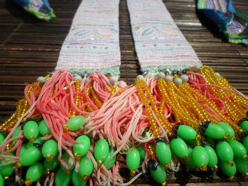 Vintage Textile Hmong Textile Textile Hmong Vintage Textile Tribal Textile Embroidered Vintage Textile