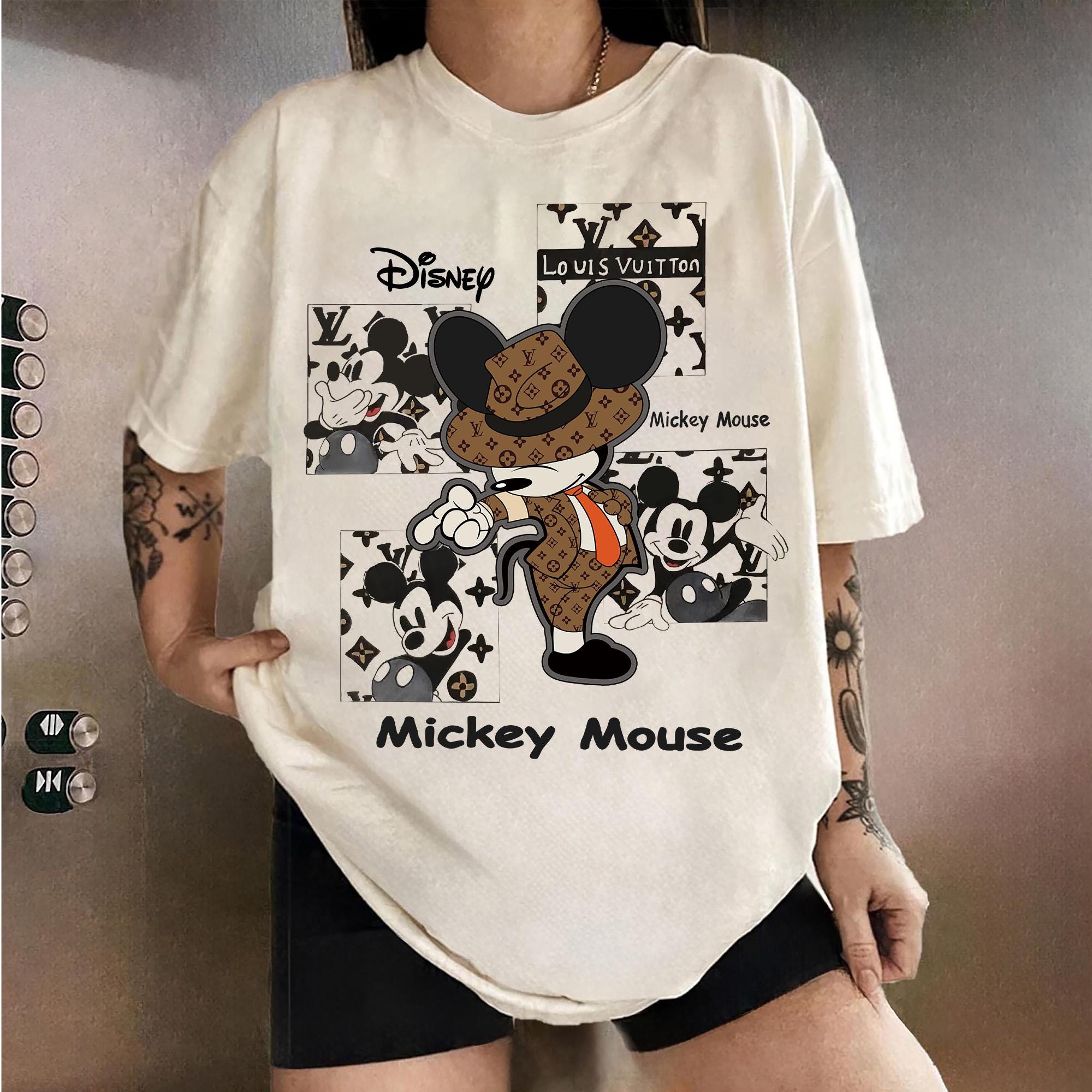 Louis Vuitton Mickey - Etsy