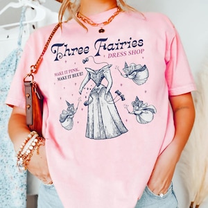 Retro Three Fairies Aurora Png, Disney Princess Png, Sleeping Beauty Fairy, Disney Trip Tee, Once Upon A Dream