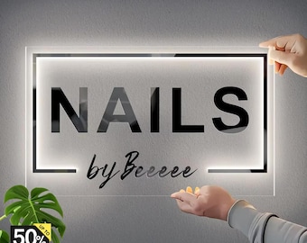 Personalized Business Logo Neon Sign, Custom LED Acrylic Sign, Office Name Sign, Custom Neon Sign for Company or Store, Neon Name Sign