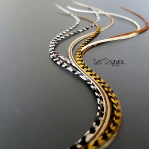 Hair Accessories Long Feather Hair Extension Real Feathers Accessory Grizzly Hair Feathers DIY Kit