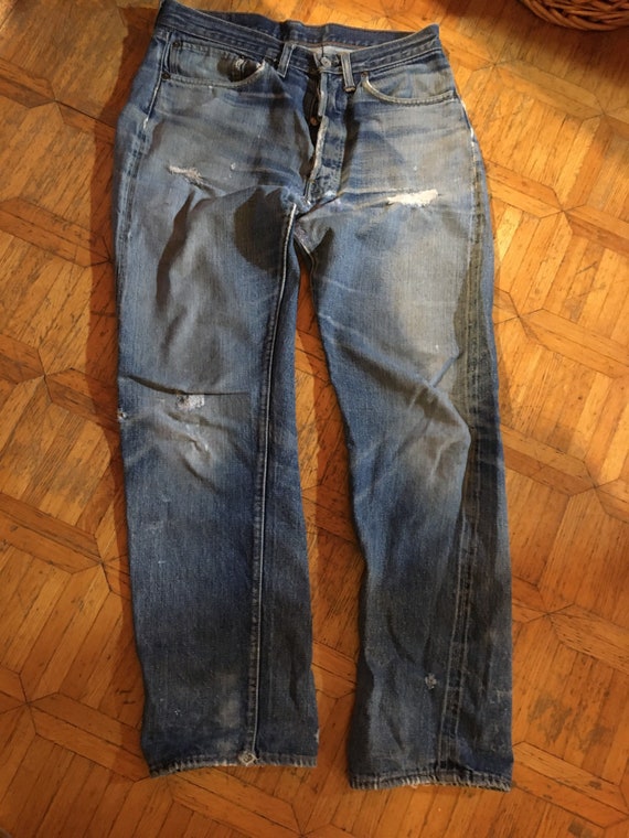 Vintage Levi’s 501. BIG E