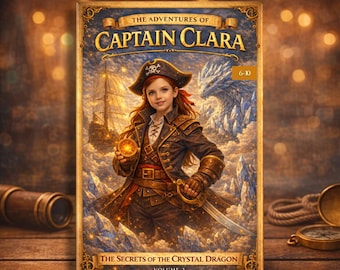 Kapitein Clara en de kristallen draak: piratenfantasie voor kinderen (6-10 jaar) (pdf-e-boek)