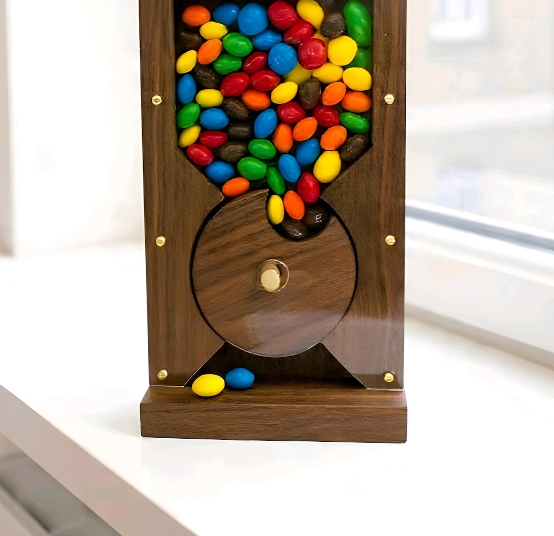 DIY Candy Dispenser Plans | Wooden Candy Machine Woodworking Plans ...