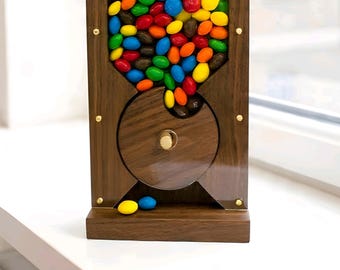 DIY Candy Dispenser Plans | Wooden Candy Machine Woodworking Plans | Build Your Own Candy Dispenser | Instant PDF Download