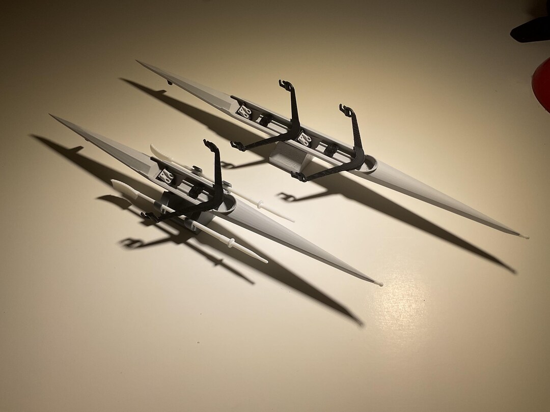 Scull & Double Scull Model bündeln — Ruder Shell Schreibtisch Decor ...