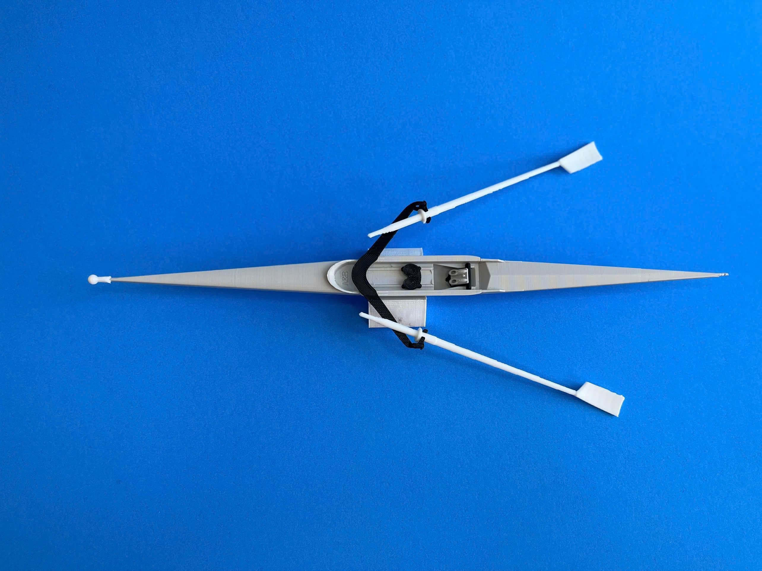 Single Scull Rowing Boat Shell Mini Single Scull Model – Rowing Shell Desk Decor - Etsy