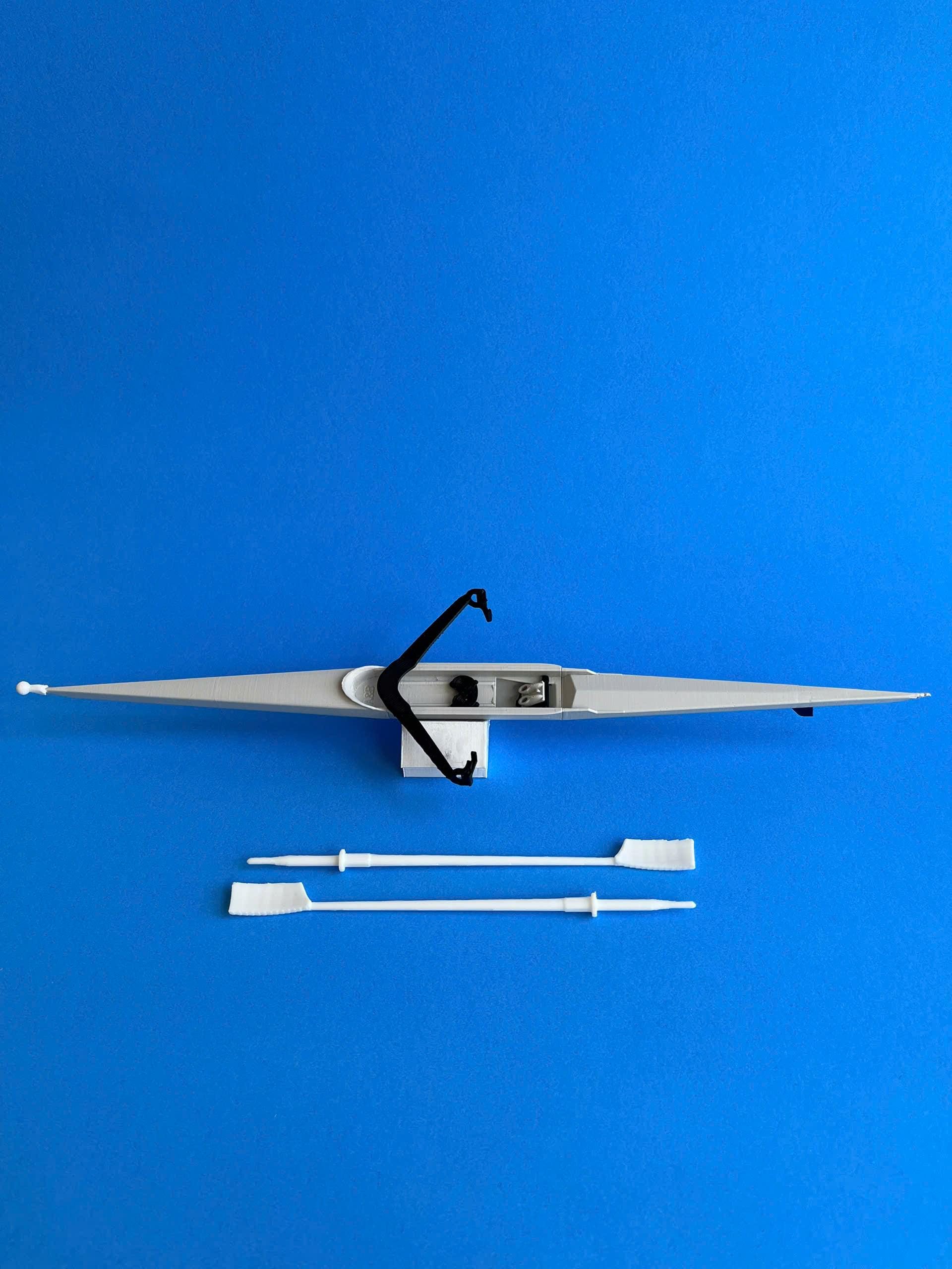 Single Scull Rowing Boat Shell Mini Single Scull Model – Rowing Shell Desk Decor - Etsy