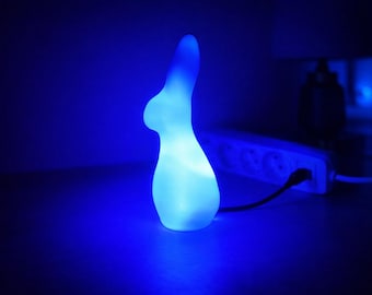 Color-Changing LED Bunny Night Light – 7-Color USB Rabbit Lamp for Kids & Easter Decor