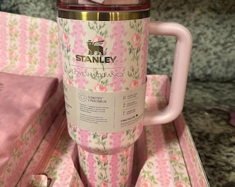 Stanley X Love Shack Fancy 40 Oz Quencher Tumbler – Blooming Heirloom Edition