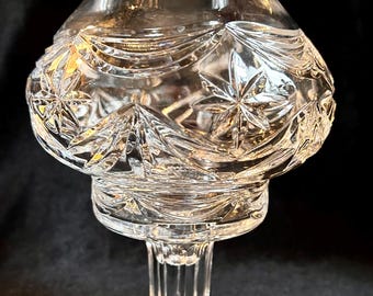 Royal Doulton Crystal Fairy Lamp – Acid Etched Mark – Complete – Extremely Rare!