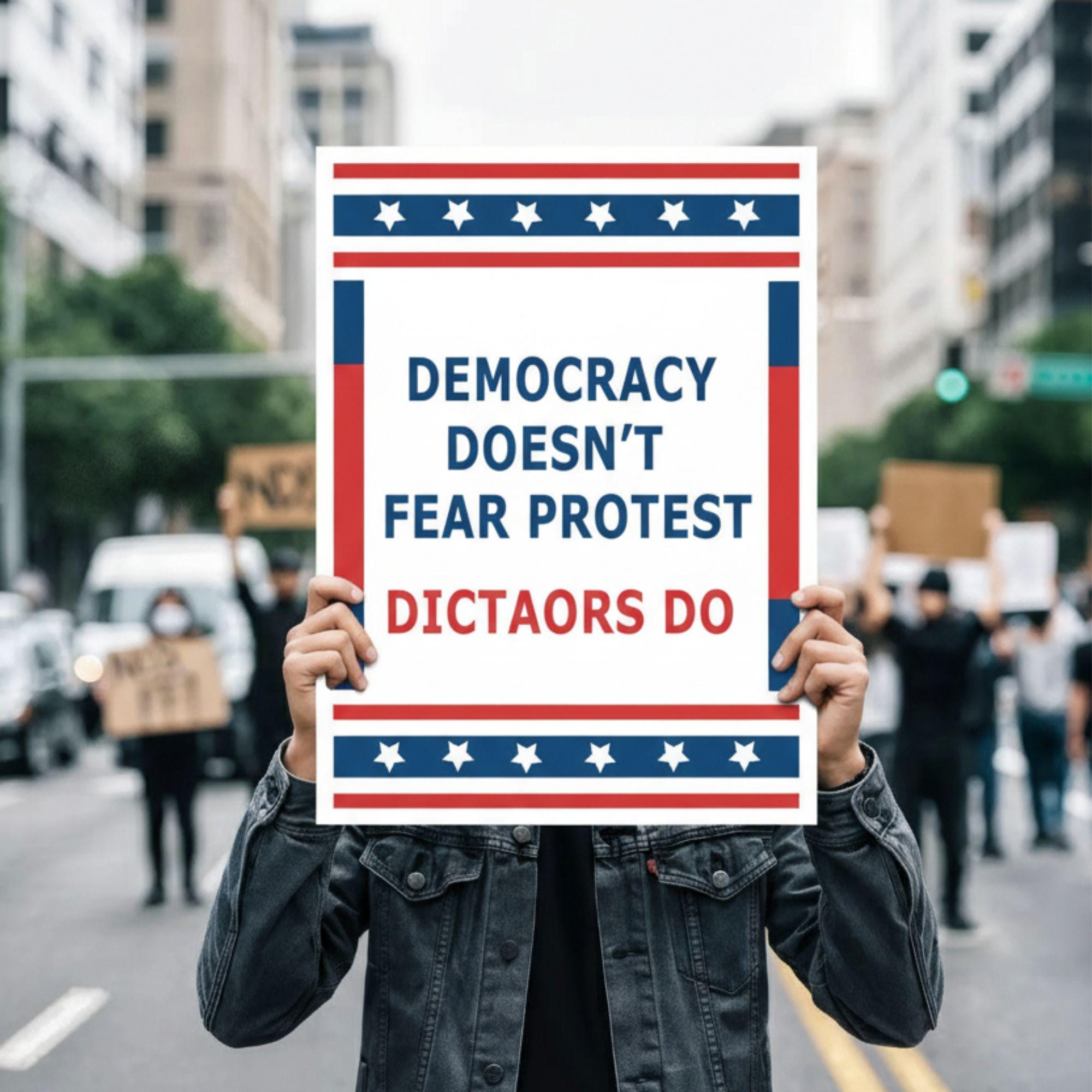 12 Printable Anti-trump Protest Sign Bundle, No Kings Posters,resist ...