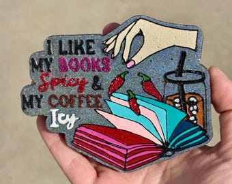 I Like My Books Spicy Car Air Freshener, Freshie