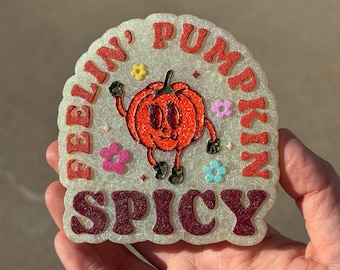 Felling Pumpkin Spicy Car Air Freshener, Freshie