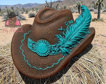 Cowgirl Hat 3D Car Air Freshener, Freshie