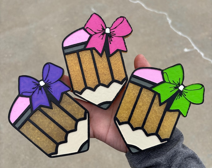 Featured listing image: Pencil & Bow Car Freshener, Freshie