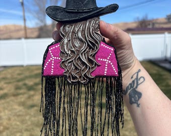 Cowgirl 3D Car Air Freshener, Freshie