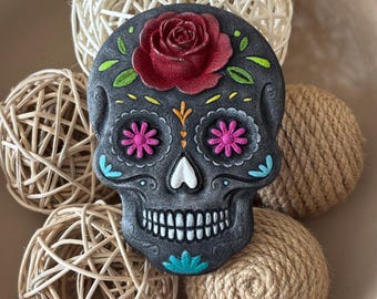 Sugar Skull 3D Car Air Freshener, Freshie
