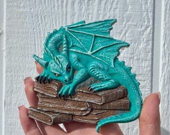 Dragon & Books 3D Car Air Freshener, Freshie