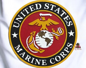 United States Marine Corps Car Air Freshener, Freshie