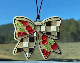 Bow Car Air Freshener, Freshie