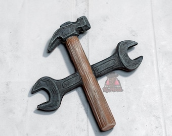 Hammer & Wrench 3D Tools Car Freshie, Freshener