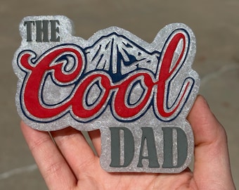 The Cool Dad Car Air Freshener, Coors Light Freshie
