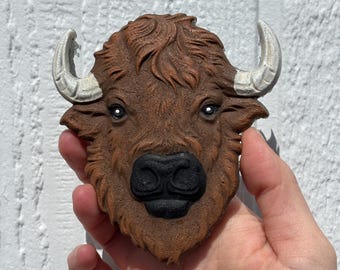 Bison 3D Car Air Freshener, Freshie