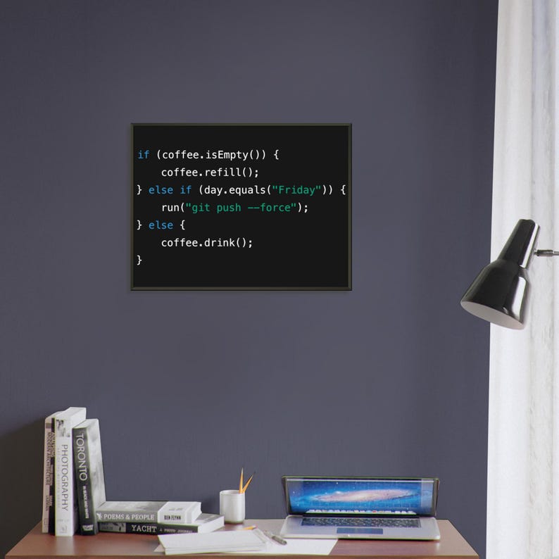 Java Coffee Code Art Print – Funny Programmer Gift, Tech Office Decor image 16