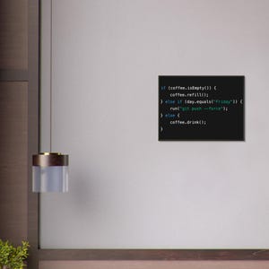 Java Coffee Code Art Print – Funny Programmer Gift, Tech Office Decor image 15