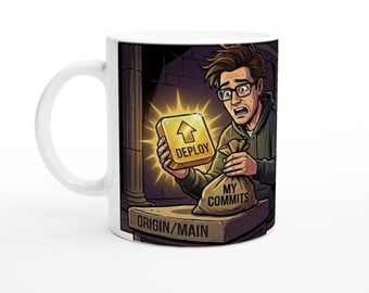 Lustige Coding Tasse – Pull Anfrage, Entwickler Geschenk