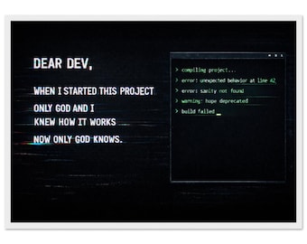 Lustiges Coding Poster, Cyberpunk Klemme Wand Kunst, Programmierer Geschenk