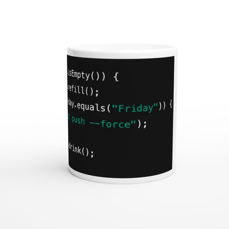 Java Code Coffee Mug – Funny Programmer Gift image 3