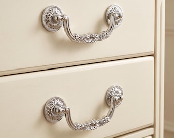 Cabinet Handles Drawer Pulls Kitchen Hardware Furniture Pulls Cupboard Door Handles Dresser Handles Vintage Drawer Hardware Home