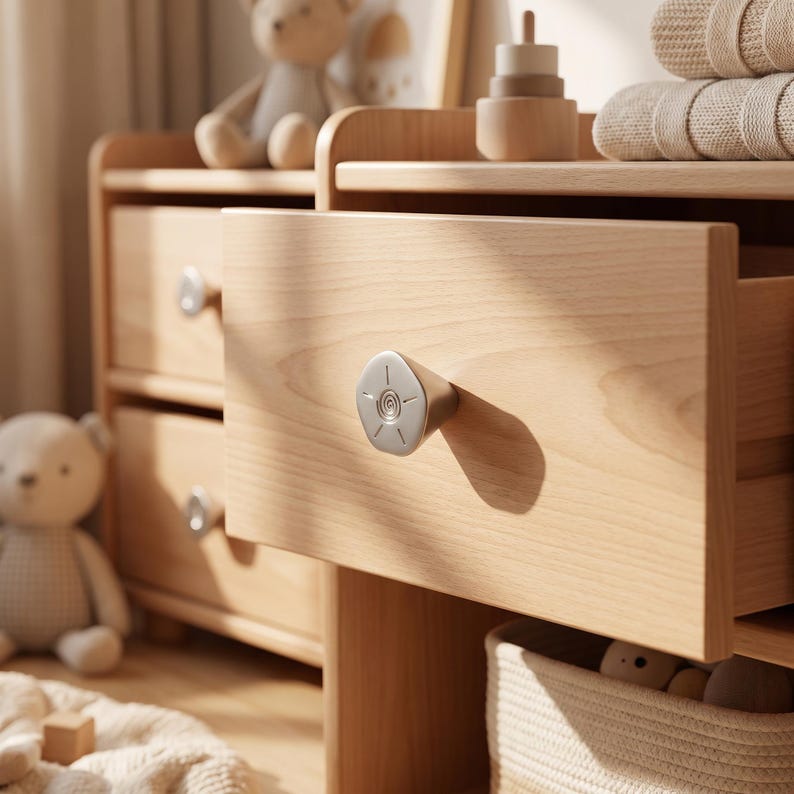 Modern Cabinet Knobs Drawer Pulls Decorative Furniture Hardware Kitchen Cabinet Handles Cupboard Dresser Knobs Unique Home Upgrade Decor image 7